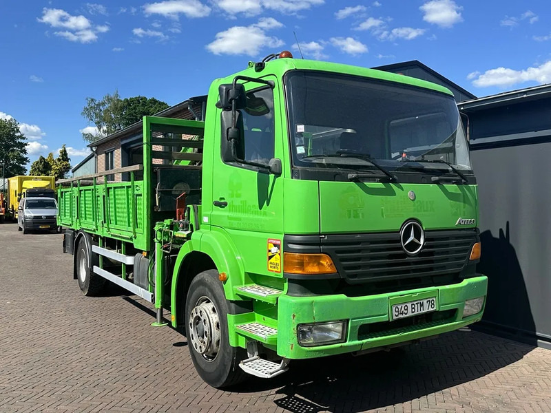 Mercedes-Benz Atego 1928 HIAB 085-2 CRANE 3 SEATS - Flakbil, Kranbil: bild 1 Mercedes-Benz Atego 1928 HIAB 085-2 CRANE 3 SEATS - Flakbil, Kranbil: bild 1