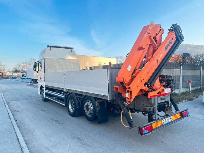 MAN TGX 26.440 - Flakbil, Kranbil: bild 3 MAN TGX 26.440 - Flakbil, Kranbil: bild 3