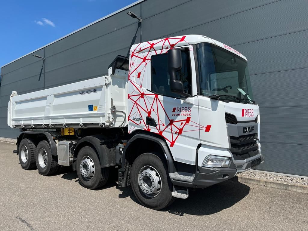 DAF XD 450 FAD 8x4 Meiller Trigenius Bordmatik DAF XD 450 FAD 8x4 Meiller DSK Trigenius Meiller Tri - Tippbil lastbil: bild 1 DAF XD 450 FAD 8x4 Meiller Trigenius Bordmatik DAF XD 450 FAD 8x4 Meiller DSK Trigenius Meiller Tri - Tippbil lastbil: bild 1