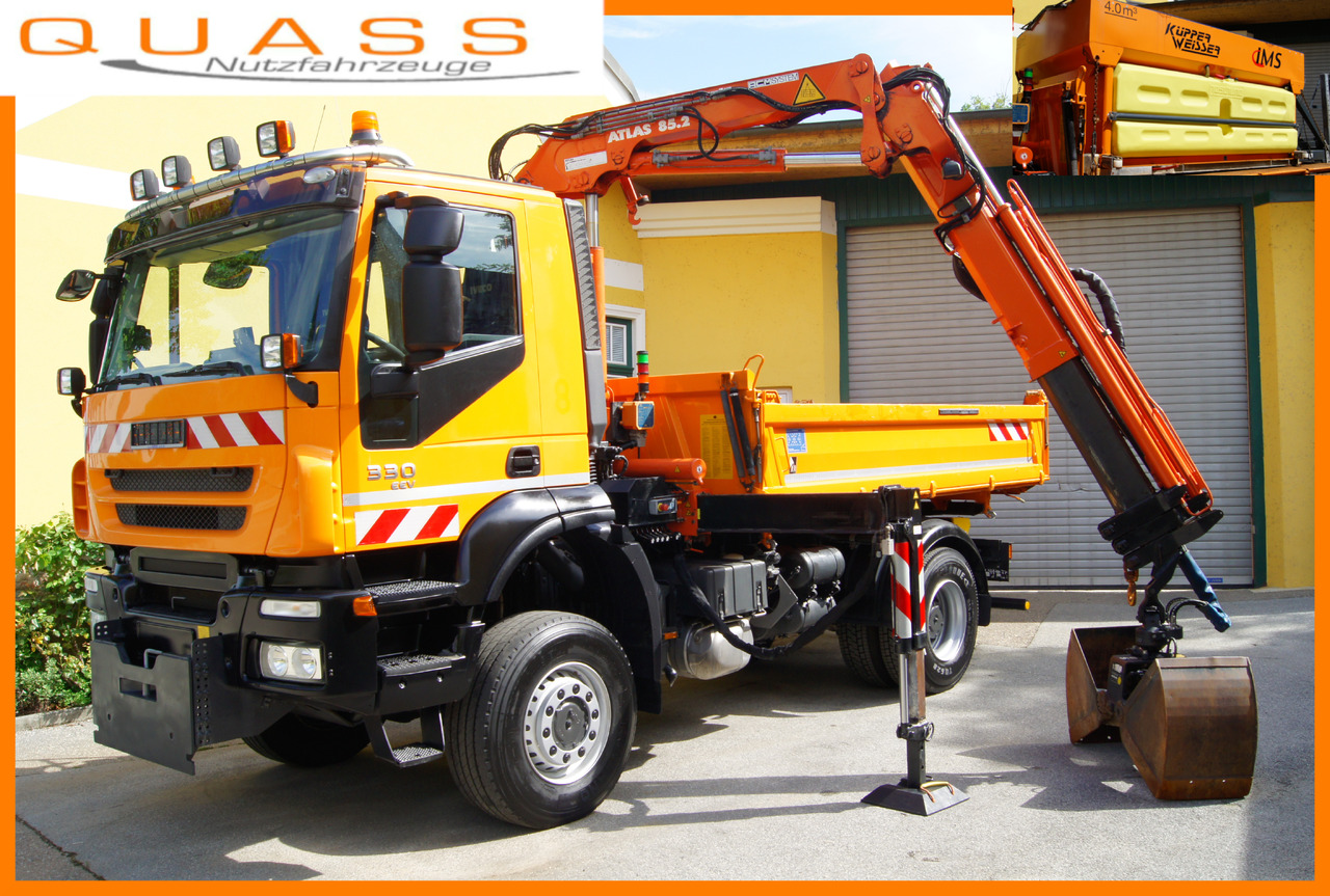 IVECO 190T33 Trakker 4x4/ATLAS 85.2/Euro5/Winterdienst/Streuer - Plogbil: bild 1 IVECO 190T33 Trakker 4x4/ATLAS 85.2/Euro5/Winterdienst/Streuer - Plogbil: bild 1