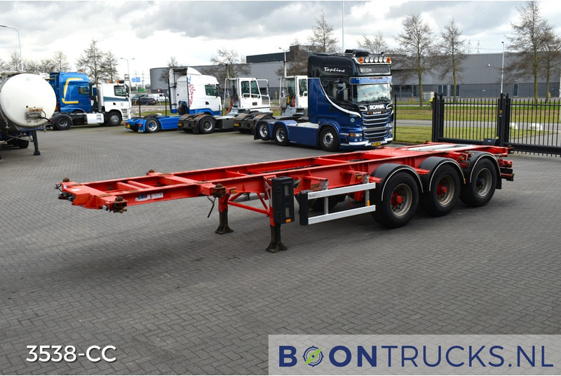 Burg BPO 12-27 CCXGX-00 TANK CHASSIS | 20-30ft * 3800 Kg * NL TRAILER - Containerbil/ Växelflak semitrailer: bild 5 Burg BPO 12-27 CCXGX-00 TANK CHASSIS | 20-30ft * 3800 Kg * NL TRAILER - Containerbil/ Växelflak semitrailer: bild 5