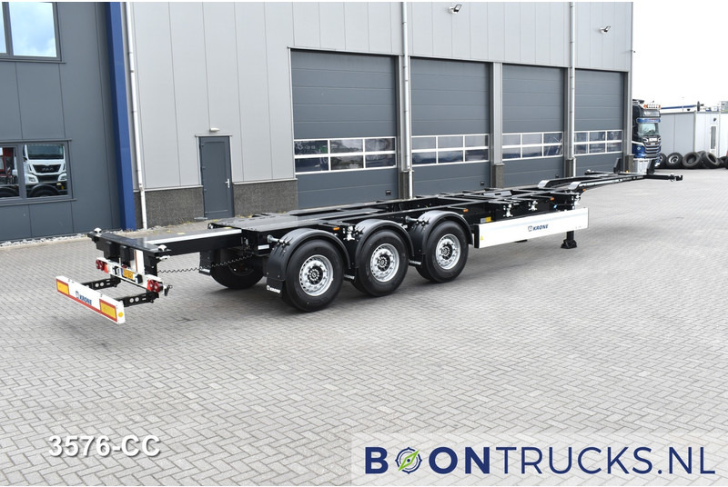 Krone SD BOX LINER NEW / UNREGISTERED | 2x20-40-45ft * LIFT AXLE * DISC BRAKES - Containerbil/ Växelflak semitrailer: bild 2 Krone SD BOX LINER NEW / UNREGISTERED | 2x20-40-45ft * LIFT AXLE * DISC BRAKES - Containerbil/ Växelflak semitrailer: bild 2