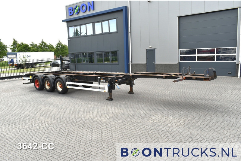 Pacton T3-007 FIXED CHASSIS | 40-45ft HC * 4500 Kg * BPW/DRUM * NL TRAILER - Containerbil/ Växelflak semitrailer: bild 3 Pacton T3-007 FIXED CHASSIS | 40-45ft HC * 4500 Kg * BPW/DRUM * NL TRAILER - Containerbil/ Växelflak semitrailer: bild 3