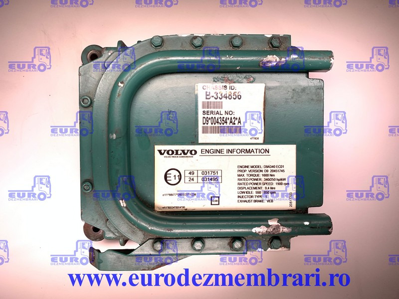 CALCULATOR MOTOR VOLVO D9A 340CP 20451745 - Kontrollenhet för Lastbil: bild 1 CALCULATOR MOTOR VOLVO D9A 340CP 20451745 - Kontrollenhet för Lastbil: bild 1