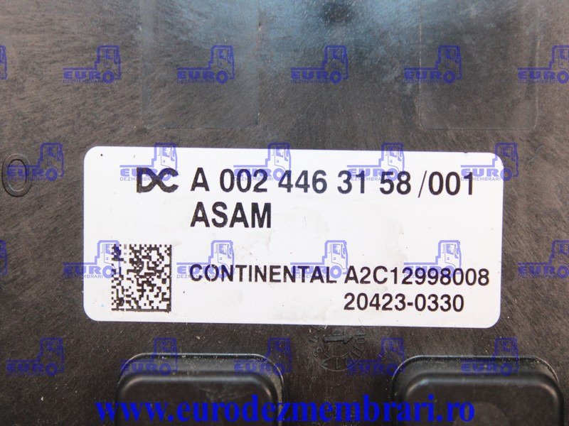 CALCULATOR TABLOU SIGURANTE ASAM MERCEDES ACTROS MP5 A0024463158, A0014469858, A0014469658 - Kontrollenhet för Lastbil: bild 3 CALCULATOR TABLOU SIGURANTE ASAM MERCEDES ACTROS MP5 A0024463158, A0014469858, A0014469658 - Kontrollenhet för Lastbil: bild 3