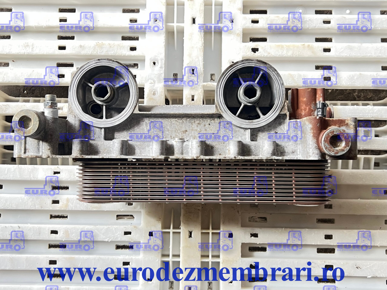 CARCASA FILTRE ULEI + TERMOFLOT FORD CARGO FHR6 GC466C732AC, GC466N781AD - Oljefilter för Lastbil: bild 2 CARCASA FILTRE ULEI + TERMOFLOT FORD CARGO FHR6 GC466C732AC, GC466N781AD - Oljefilter för Lastbil: bild 2