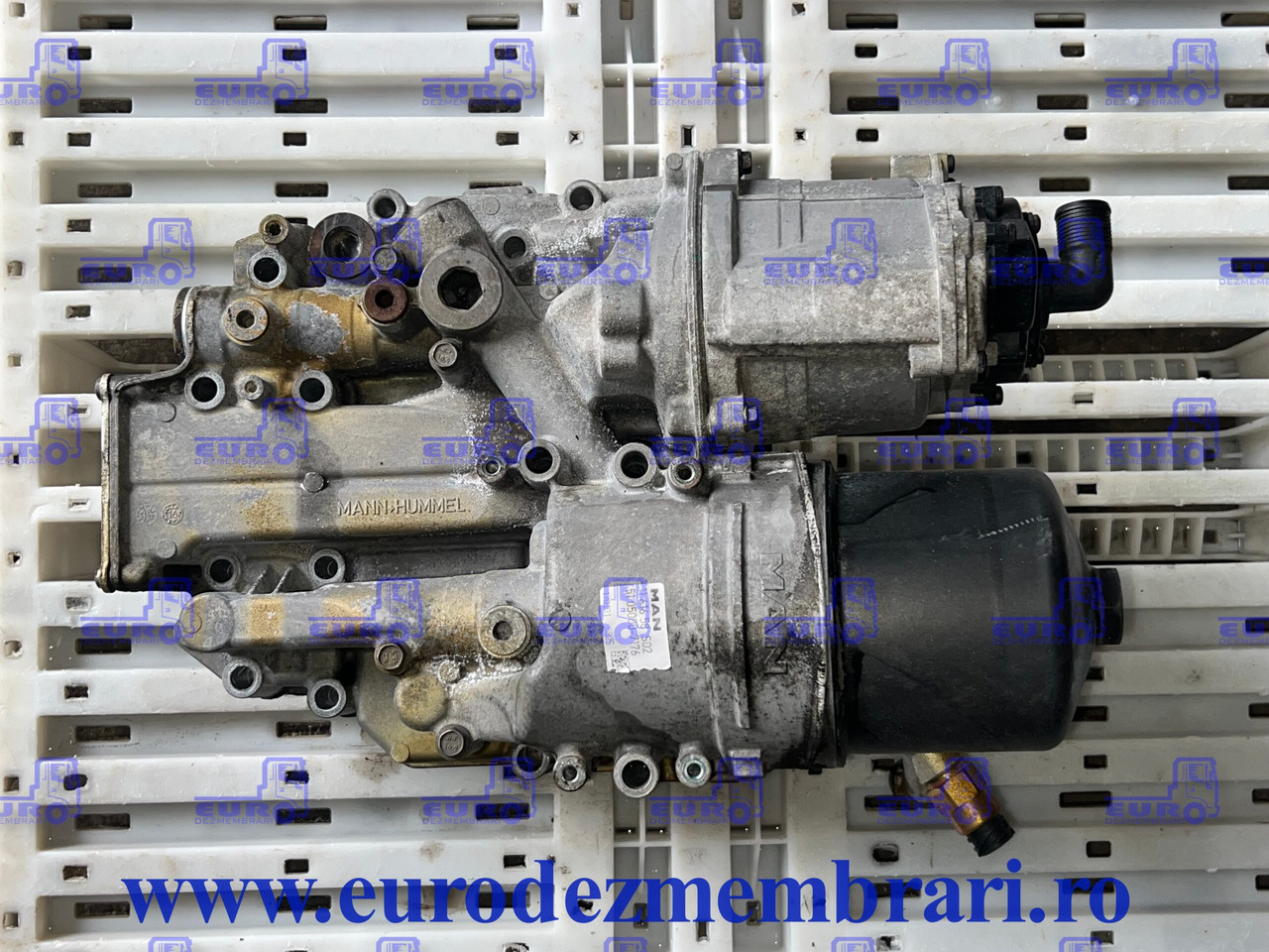 CARCASA FILTRU ULEI + TERMOFLOT + FILTRU CENTRIFUGAL MAN TGX D3876 51.05000.7176, 51.05601.7182, 51.01804.7052 - Oljefilter för Lastbil: bild 2 CARCASA FILTRU ULEI + TERMOFLOT + FILTRU CENTRIFUGAL MAN TGX D3876 51.05000.7176, 51.05601.7182, 51.01804.7052 - Oljefilter för Lastbil: bild 2