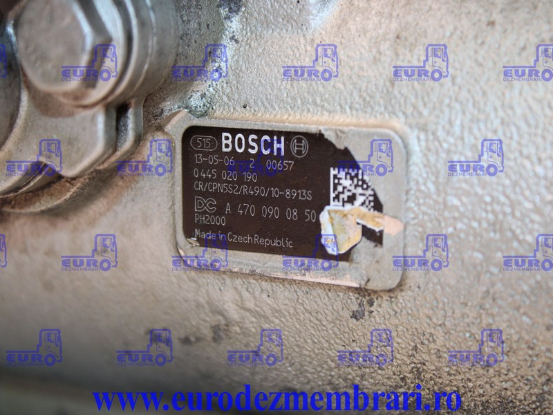 POMPA INALTA PRESIUNE MERCEDES ACTROS MP4 A4700900850, A4700902150 - Bränslepump för Lastbil: bild 3 POMPA INALTA PRESIUNE MERCEDES ACTROS MP4 A4700900850, A4700902150 - Bränslepump för Lastbil: bild 3