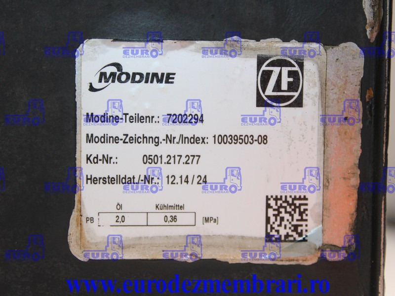 RADIATOR ULEI INTARDER MAN TGX 81.32004.6441, 0501217277, 81.32560.0075 - Oljekylare för Lastbil: bild 3 RADIATOR ULEI INTARDER MAN TGX 81.32004.6441, 0501217277, 81.32560.0075 - Oljekylare för Lastbil: bild 3
