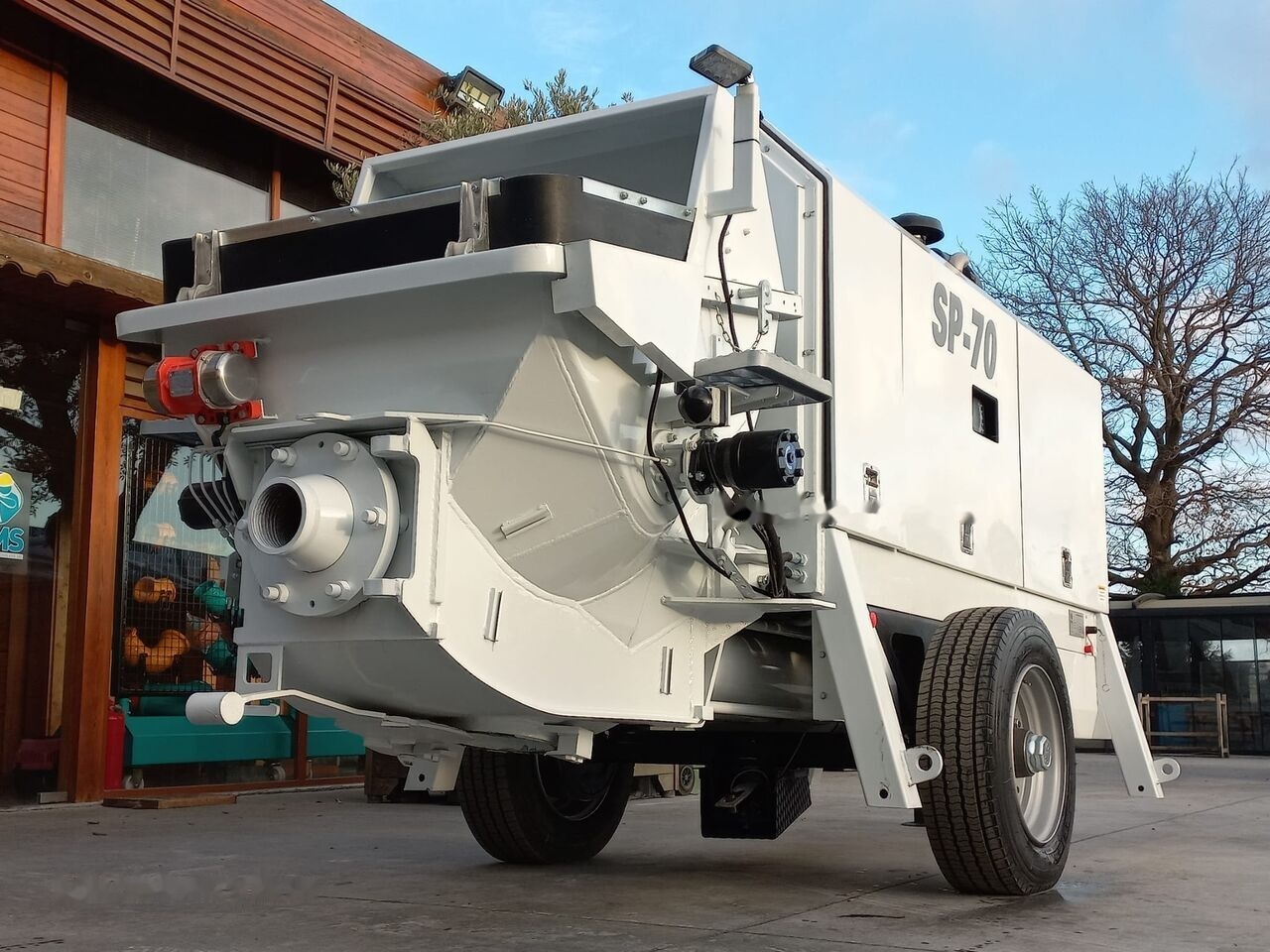 Ny Stationär betongpump BMS BSP SP70: bild 10