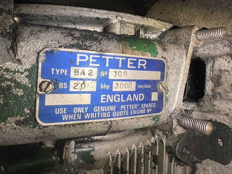Bobcat BA2 Petter - Motor: bild 5 Bobcat BA2 Petter - Motor: bild 5