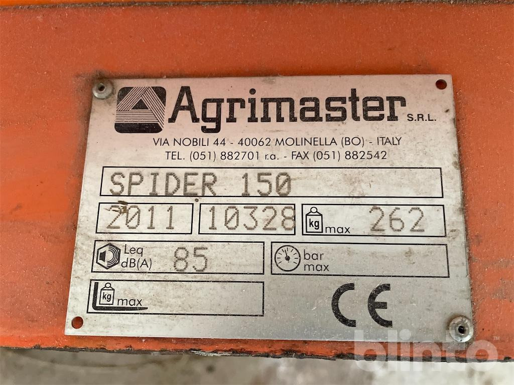 Agrimaster sprider 150 - Slåttermaskin: bild 5 Agrimaster sprider 150 - Slåttermaskin: bild 5