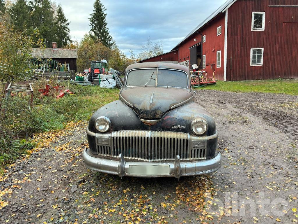 DE SOTO CUSTOM SEDAN renoveringsobjekt - Personbil: bild 2 DE SOTO CUSTOM SEDAN renoveringsobjekt - Personbil: bild 2