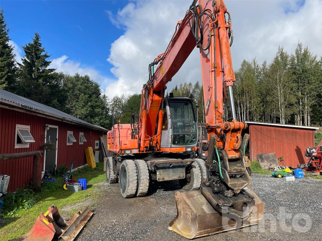 Fiat/Hitachi Ex 135w - Grävmaskin på däck: bild 3 Fiat/Hitachi Ex 135w - Grävmaskin på däck: bild 3
