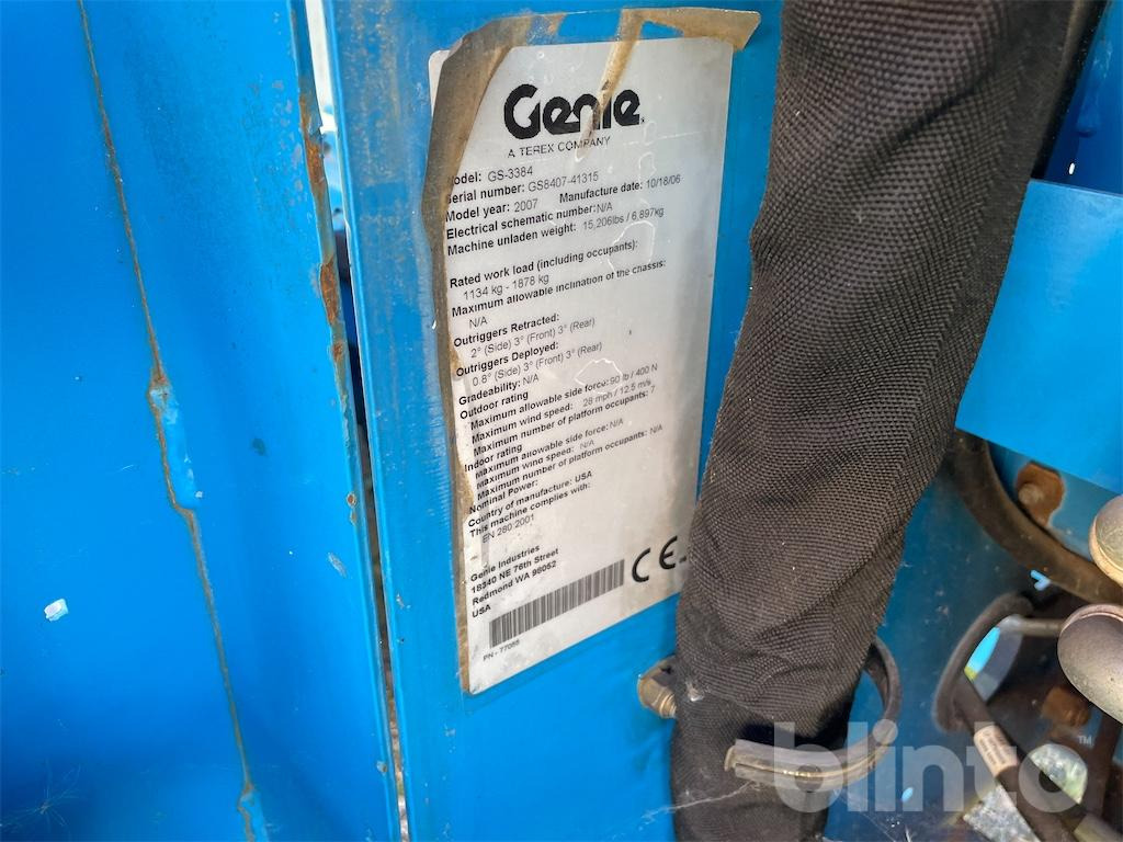 Genie GS 3384 RT (2007) - Saxlift: bild 5 Genie GS 3384 RT (2007) - Saxlift: bild 5