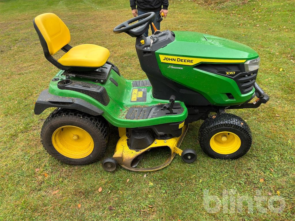 John Deere X167 - Gräsklippare: bild 4 John Deere X167 - Gräsklippare: bild 4