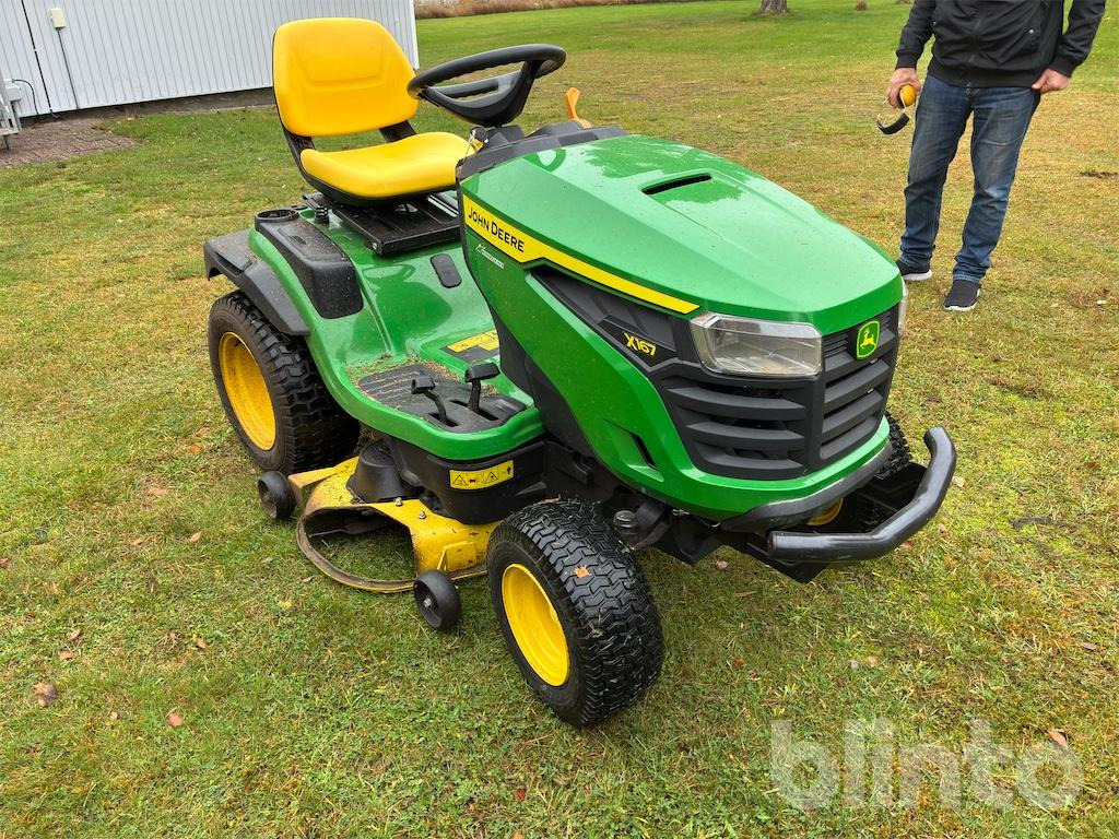 John Deere X167 - Gräsklippare: bild 3 John Deere X167 - Gräsklippare: bild 3