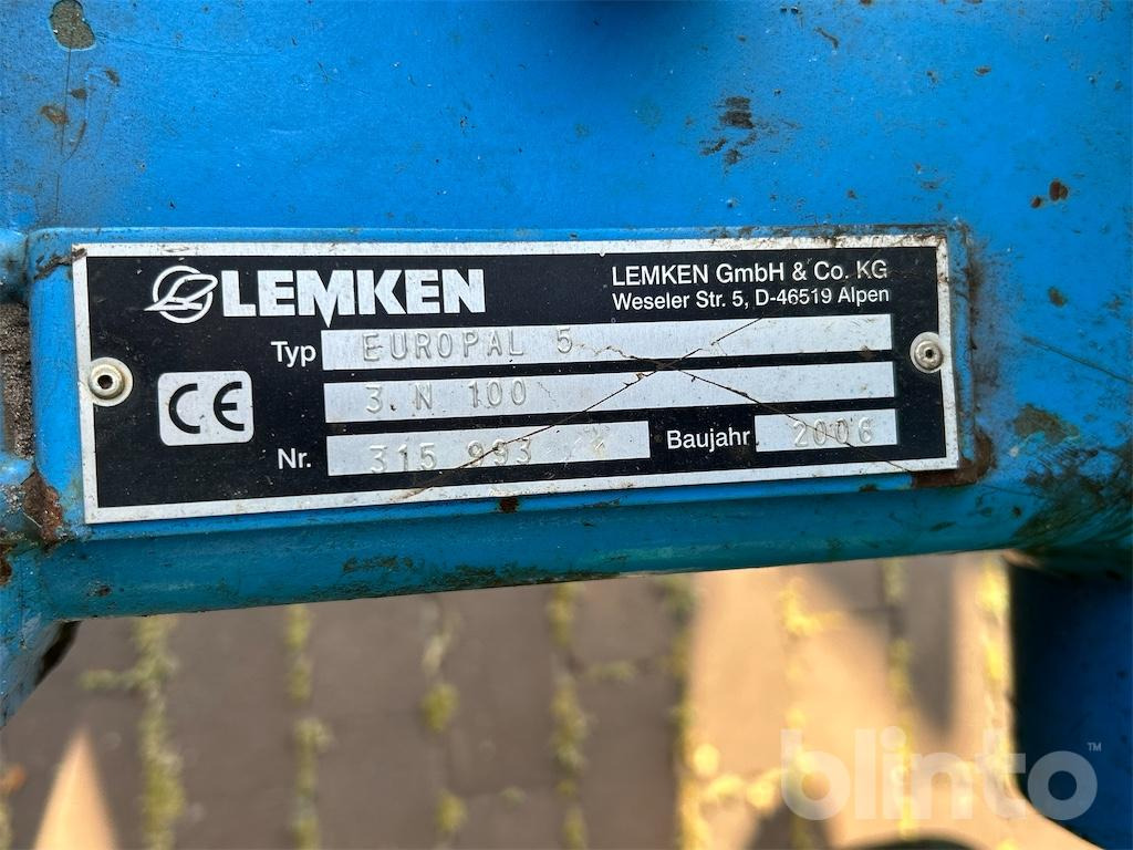 Lemken Europal 5 (2006) - Plog: bild 5 Lemken Europal 5 (2006) - Plog: bild 5