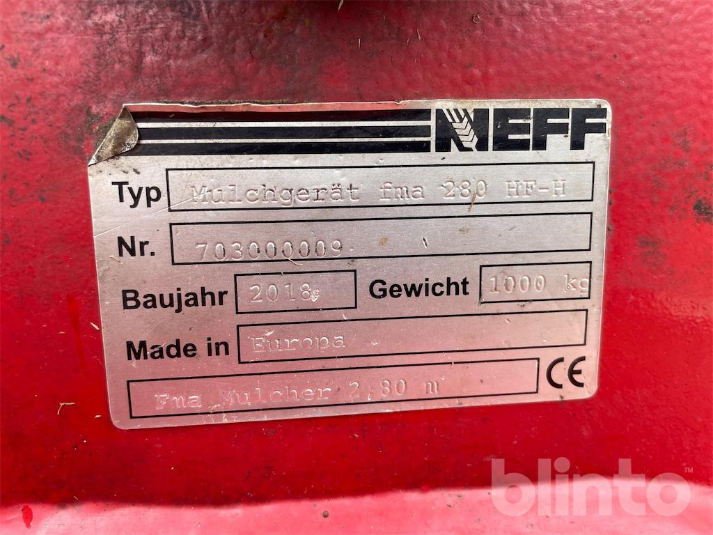MFA 280 HF-H (2018) - Slagklippare/ Slagslåtter: bild 5 MFA 280 HF-H (2018) - Slagklippare/ Slagslåtter: bild 5