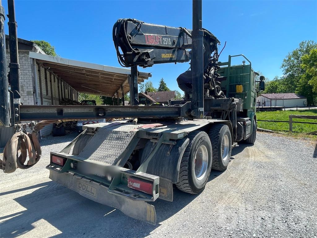 Timmerbil, Kranbil Scania R580 6x4: bild 13