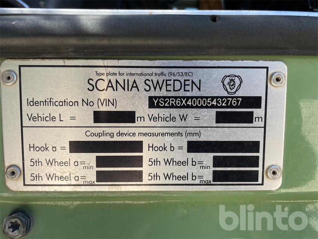 Timmerbil, Kranbil Scania R580 6x4: bild 30