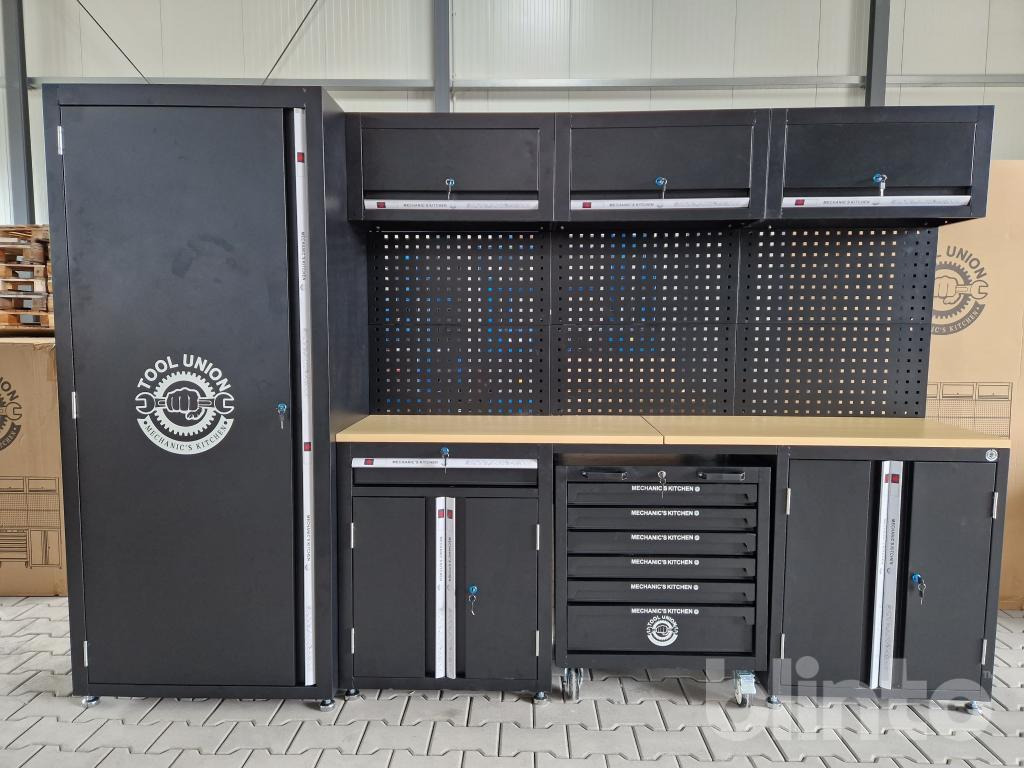 TOOL-UNION Mechanic's-Kitchen Werkbank inkl. Wekzeugwagen und Werkzeug (unbenutzt, Bj. 2025) - Garage & Verkstadsutrustning: bild 5 TOOL-UNION Mechanic's-Kitchen Werkbank inkl. Wekzeugwagen und Werkzeug (unbenutzt, Bj. 2025) - Garage & Verkstadsutrustning: bild 5