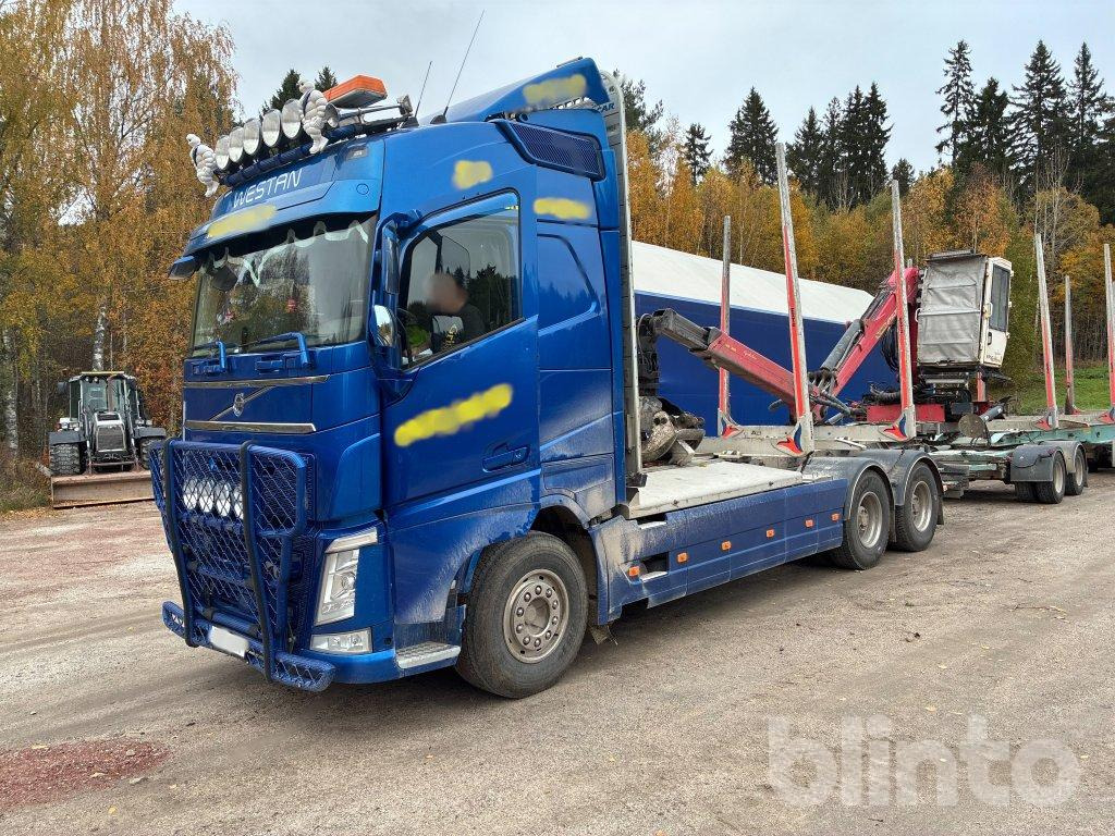 VOLVO FH 64R - Timmerbil, Kranbil: bild 1 VOLVO FH 64R - Timmerbil, Kranbil: bild 1