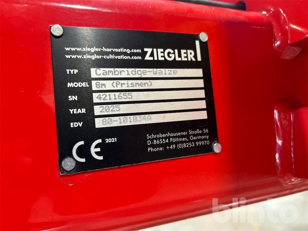 Ziegler 8 m (Prismen) (2025) - Jordbruks-vält: bild 5 Ziegler 8 m (Prismen) (2025) - Jordbruks-vält: bild 5