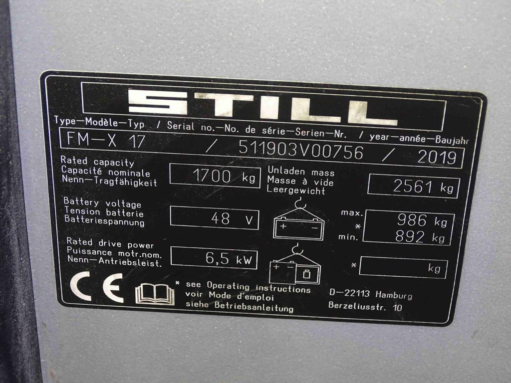 Still FM-X17 - Skjutstativtruck: bild 5 Still FM-X17 - Skjutstativtruck: bild 5