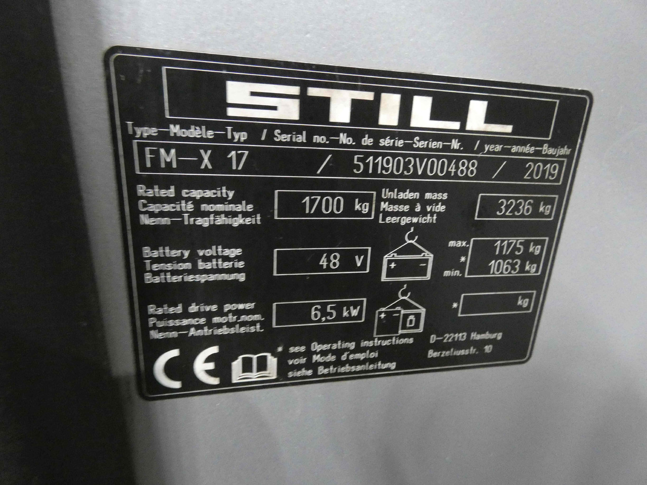 Still FM-X17 - Skjutstativtruck: bild 5 Still FM-X17 - Skjutstativtruck: bild 5