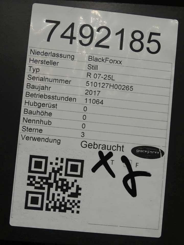 Still R07-25 - Dragtruck: bild 1 Still R07-25 - Dragtruck: bild 1
