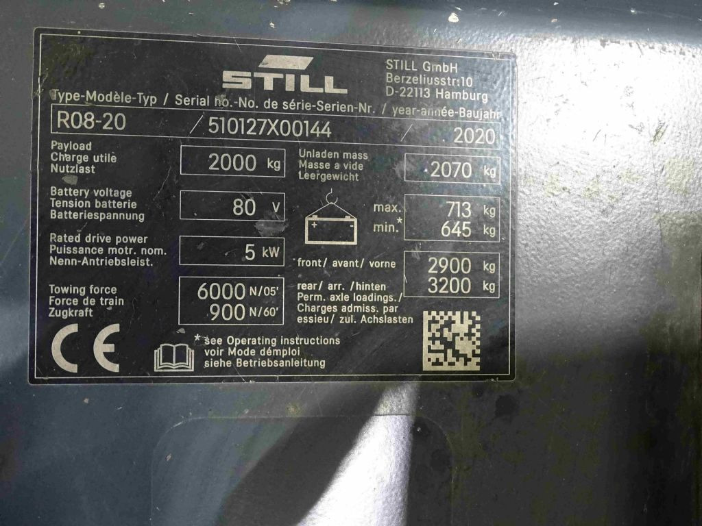 Still R08-20 - Dragtruck: bild 5 Still R08-20 - Dragtruck: bild 5