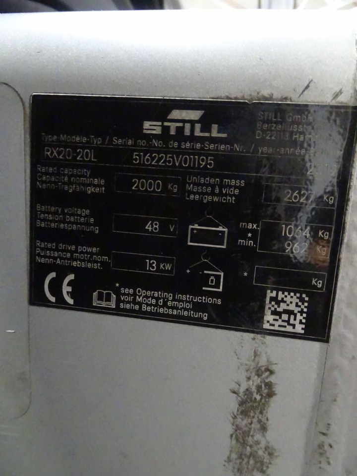 Still RX20-20L - Eltruck: bild 5 Still RX20-20L - Eltruck: bild 5