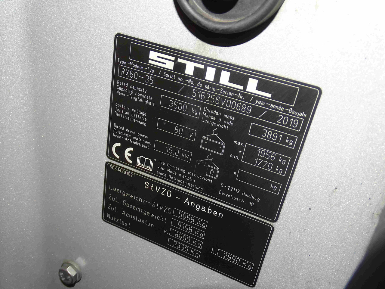 Still RX60-35 - Eltruck: bild 5 Still RX60-35 - Eltruck: bild 5