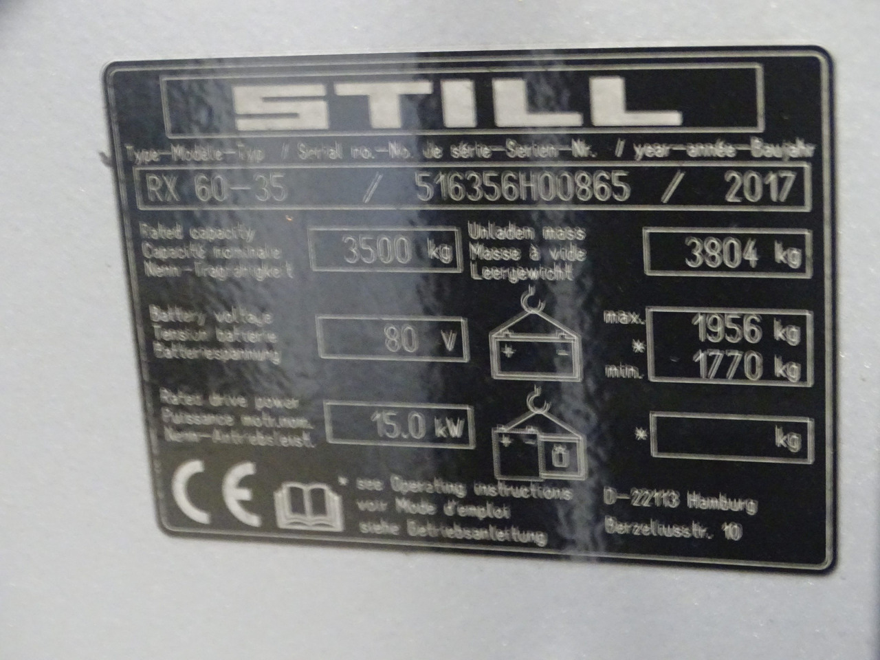 Still RX60-35 - Eltruck: bild 5 Still RX60-35 - Eltruck: bild 5
