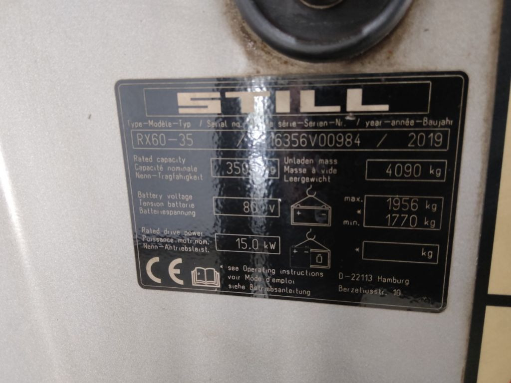 Still RX60-35 - Eltruck: bild 5 Still RX60-35 - Eltruck: bild 5