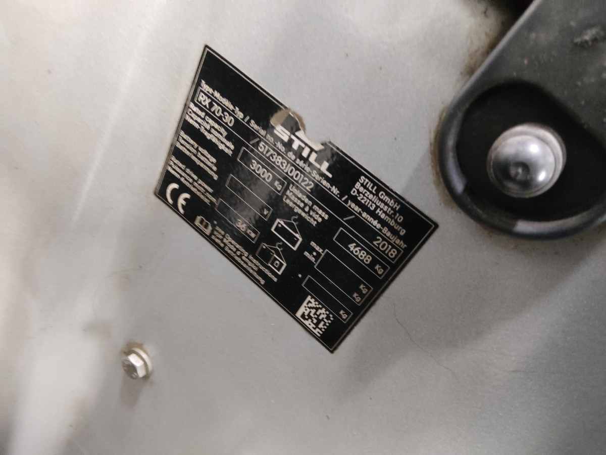Still RX70-30 - Dieseltruck: bild 5 Still RX70-30 - Dieseltruck: bild 5