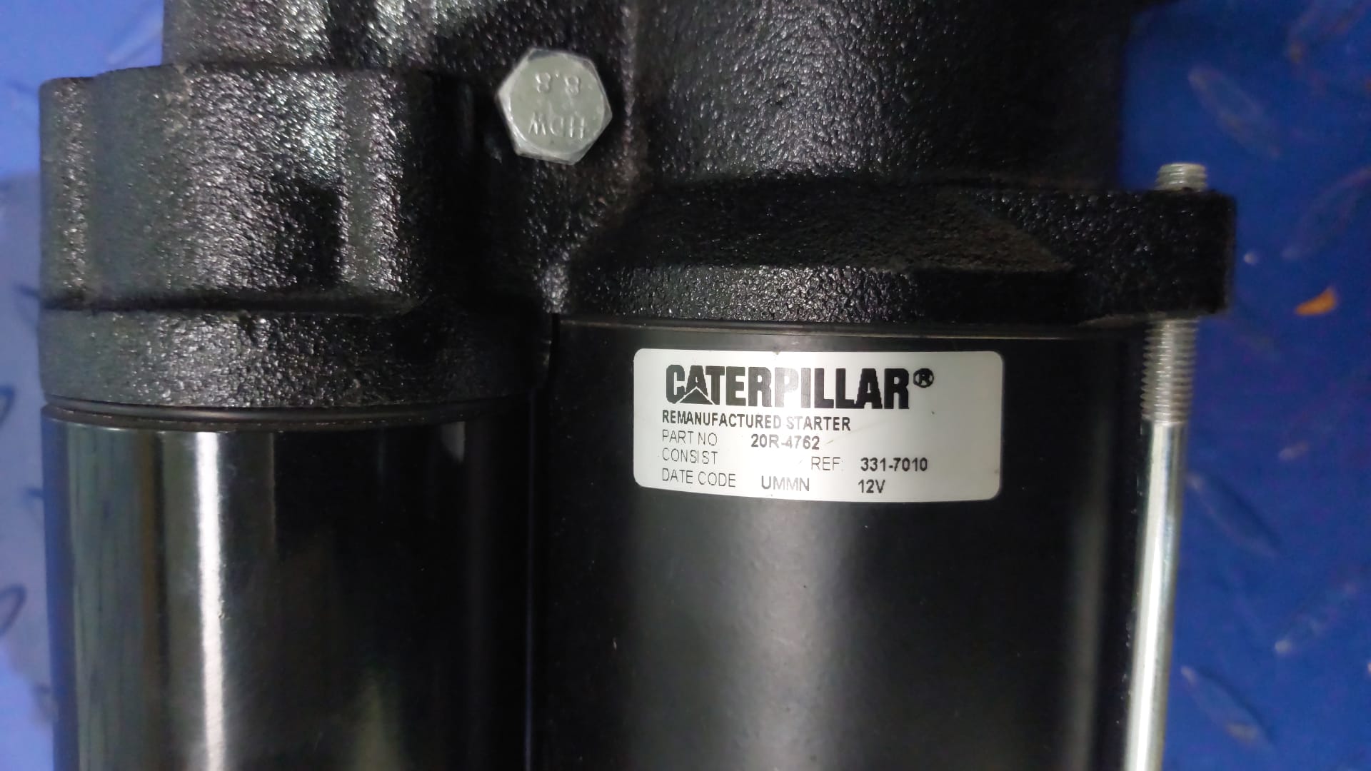 CATERPILLAR ELECTROMOTOR 12V CAT 20R-4762 - Reservdelar för Kompaktor: bild 4 CATERPILLAR ELECTROMOTOR 12V CAT 20R-4762 - Reservdelar för Kompaktor: bild 4