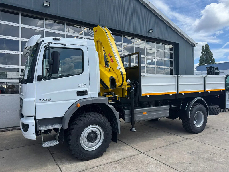 Mercedes-Benz Atego Atego 1725 4x4 Flatbed with Hyva HB120 Crane - Kranbil: bild 4 Mercedes-Benz Atego Atego 1725 4x4 Flatbed with Hyva HB120 Crane - Kranbil: bild 4