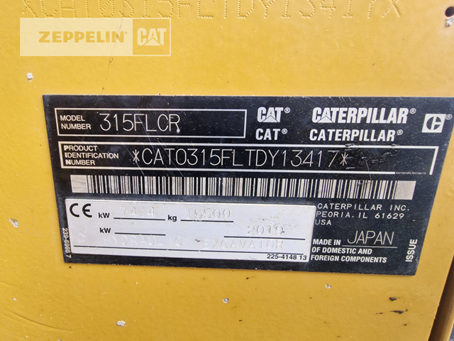 Cat 315FL - Bandgrävare: bild 2 Cat 315FL - Bandgrävare: bild 2