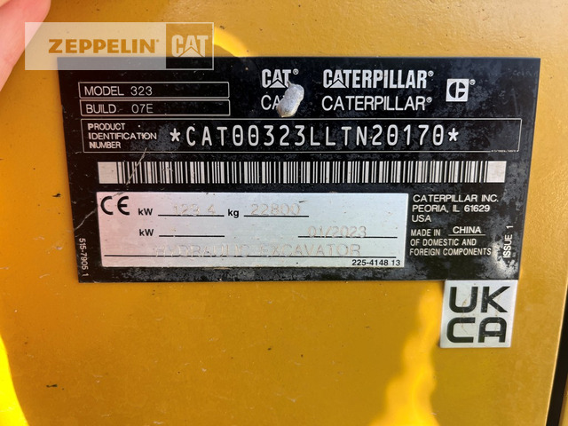 Cat 323-07D - Bandgrävare: bild 2 Cat 323-07D - Bandgrävare: bild 2