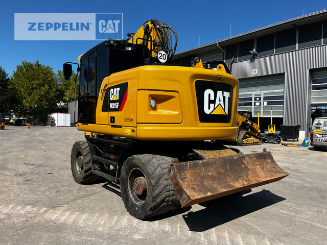 Cat M315F - Grävmaskin på däck: bild 2 Cat M315F - Grävmaskin på däck: bild 2