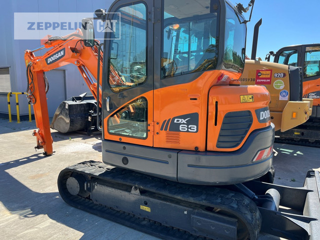 Doosan DX63-3 - Minigrävmaskin: bild 1 Doosan DX63-3 - Minigrävmaskin: bild 1