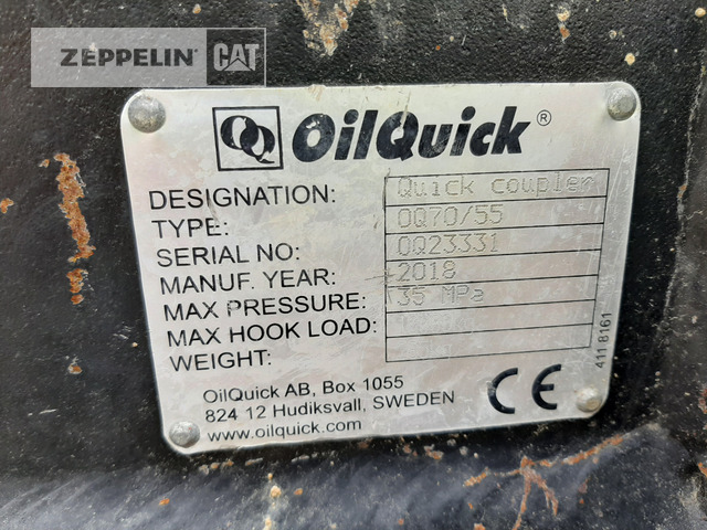 Oilquick Deutschland GmbH OQ70/55 Schnellwechs - Redskapsfäste för Byggmaskiner: bild 5 Oilquick Deutschland GmbH OQ70/55 Schnellwechs - Redskapsfäste för Byggmaskiner: bild 5