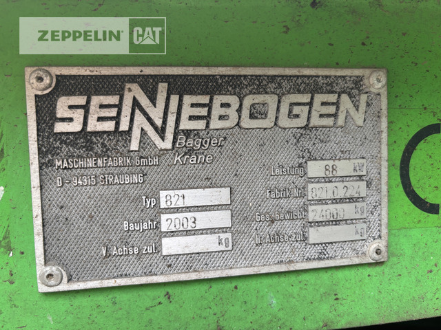 Sennebogen 821 - Materialhanterare: bild 5 Sennebogen 821 - Materialhanterare: bild 5