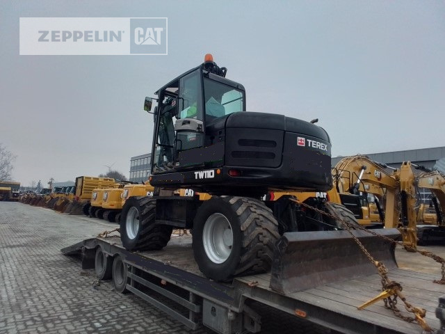 Terex TW110 - Grävmaskin på däck: bild 4 Terex TW110 - Grävmaskin på däck: bild 4