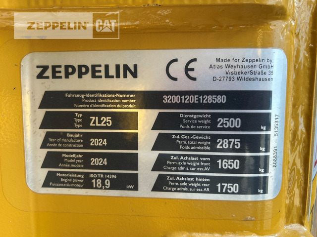 Zeppelin ZL25 - Hjullastare: bild 5 Zeppelin ZL25 - Hjullastare: bild 5