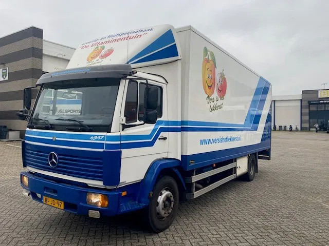 Mercedes-Benz 1317 iso laadbak plus klep, manuel... - Lastbil med skåp: bild 1 Mercedes-Benz 1317 iso laadbak plus klep, manuel... - Lastbil med skåp: bild 1