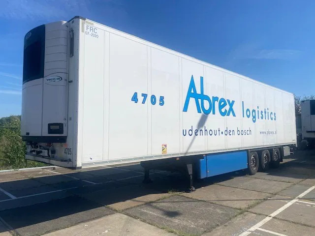 Schmitz Cargobull SCB 53B koelvries met carrier vector 1950MT 2 temp en tussenwand, - Kyl/ Frys semitrailer: bild 1 Schmitz Cargobull SCB 53B koelvries met carrier vector 1950MT 2 temp en tussenwand, - Kyl/ Frys semitrailer: bild 1