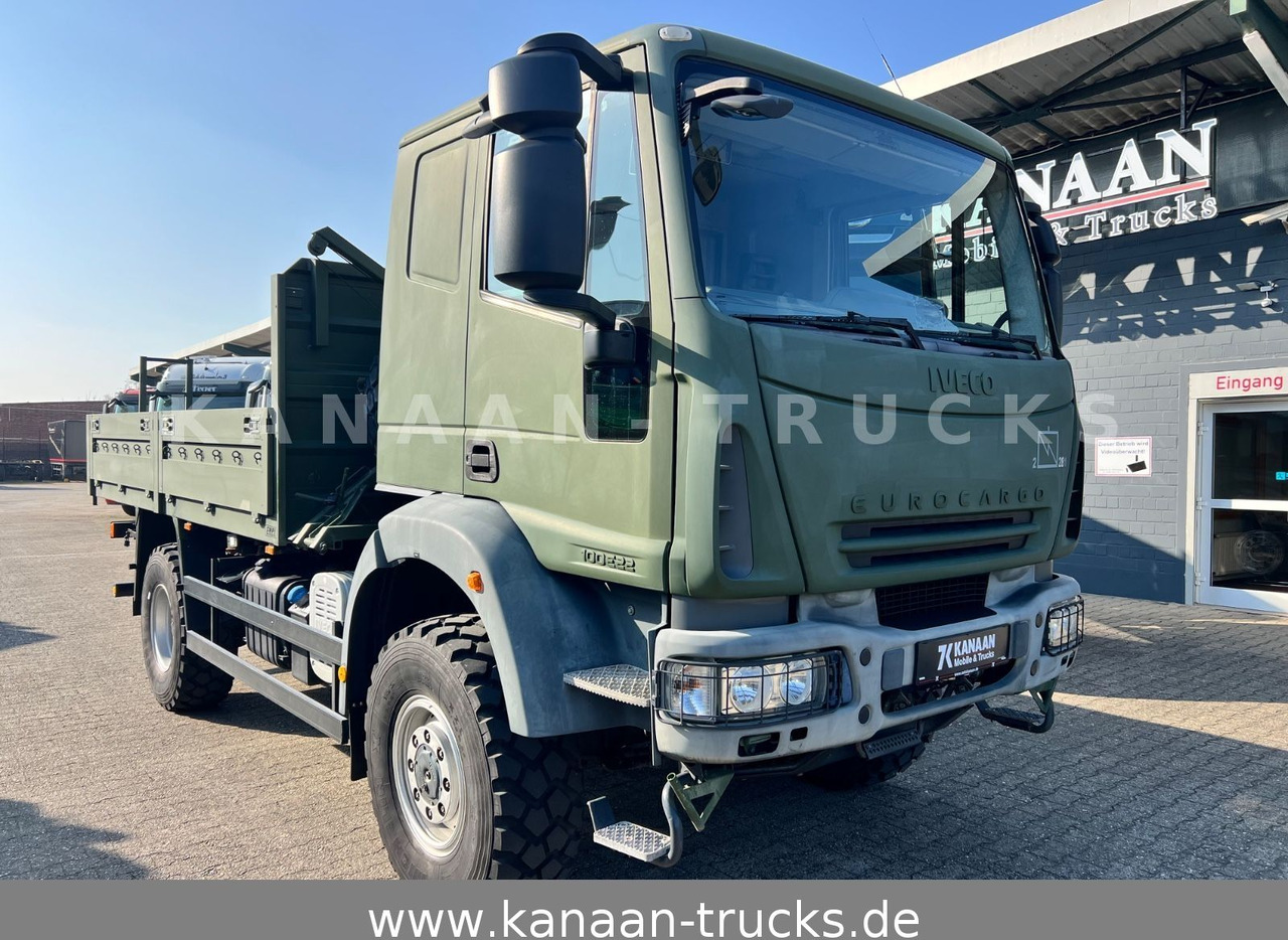 Iveco ML100E22WM-BW 4x4 Miltär Camper Exped 8.670Km - Flakbil: bild 1 Iveco ML100E22WM-BW 4x4 Miltär Camper Exped 8.670Km - Flakbil: bild 1